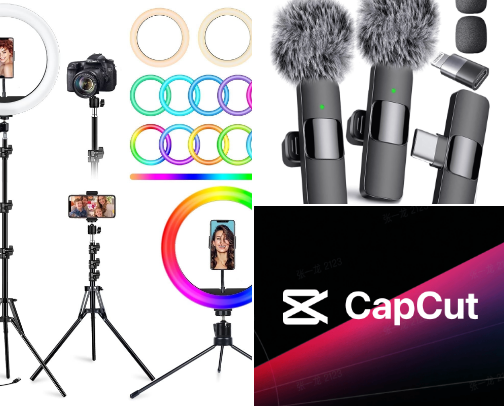 Content Creator Must-Haves cover photo collage