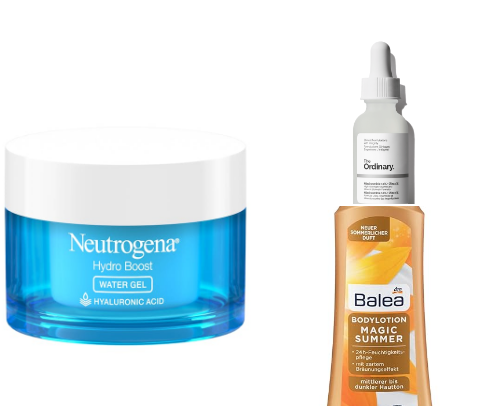Affordable drugstore skincare cover photo collage