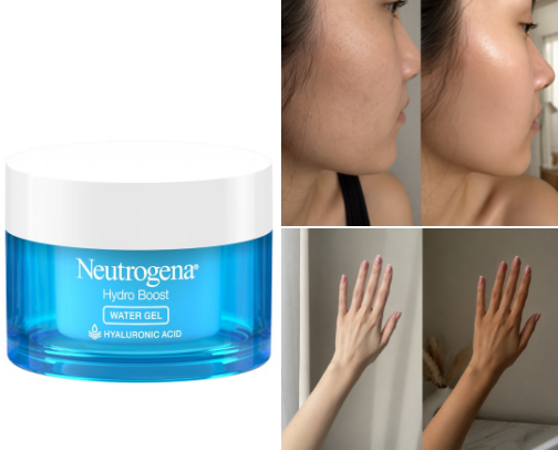 Affordable drugstore skincare cover photo collage