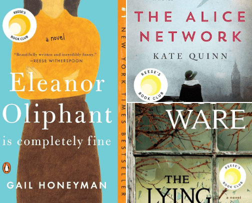 Celebrity Book Club Picks! cover photo collage