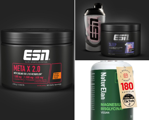 gym favs – beyond the basics 💪🏻 cover photo collage