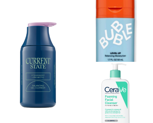 affordable skin care for oily skin cover photo collage