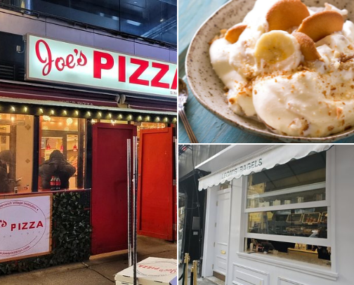 Food places in NYC!🍔🍟 cover photo collage