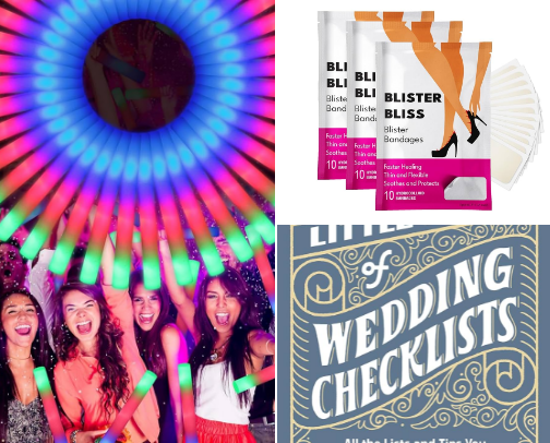 Must haves for a perfect wedding cover photo collage