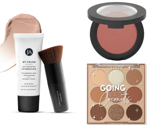 Amazon Everyday Makeup Finds cover photo collage