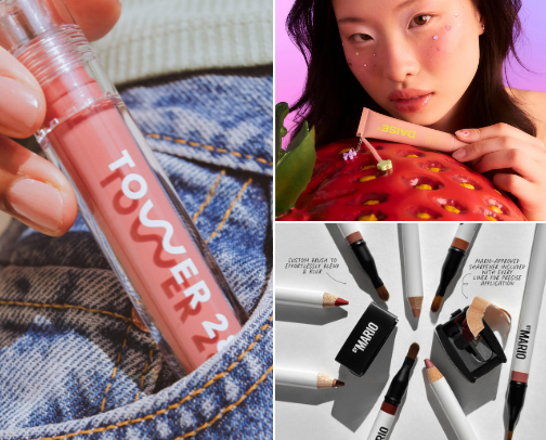 My favorite lip products! cover photo collage