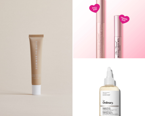 Makeup and skincare 🤍 cover photo collage