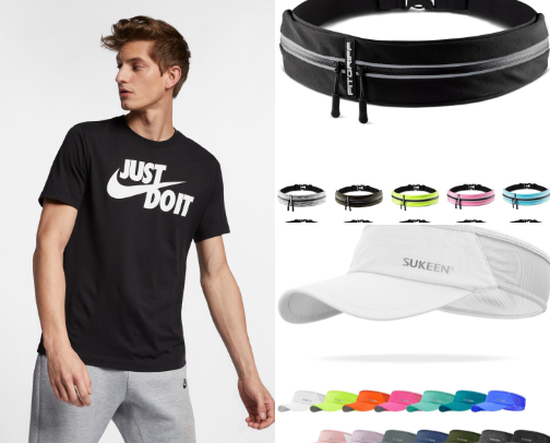 Simple jogging essential cover photo collage