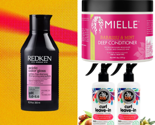 Hair Care Products For Natural Hair cover photo collage