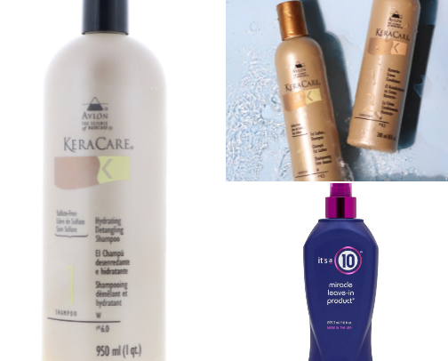 Hair care cover photo collage