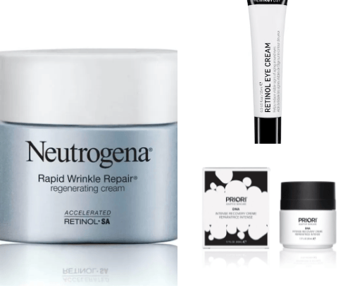Best wrinkle creams and oils cover photo collage
