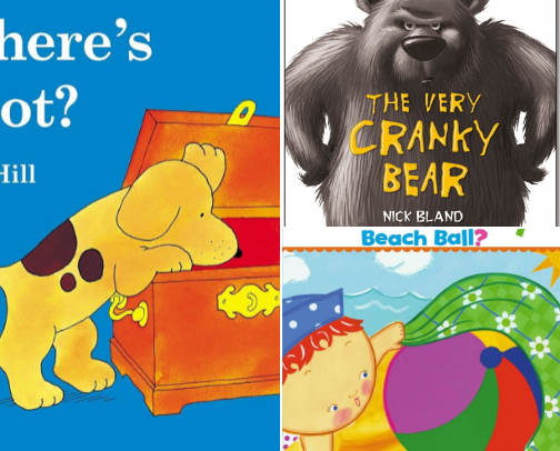 📚 Books My 1-Year-Old Brings Me on Repeat cover photo collage