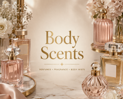 Body Scents That Make Sense & Perfume Favorites cover photo collage