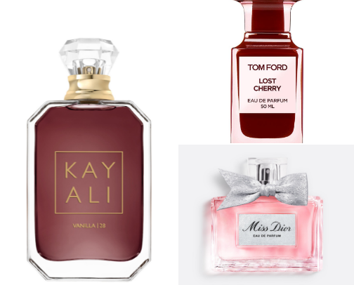 The best fragrances cover photo collage