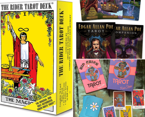 Favorite Tarot & Oracle Decks cover photo collage