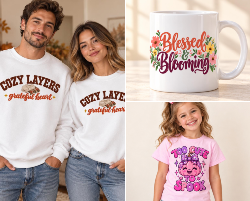 Cozy Fall Gift Ideas for Yourself & Someone You Love | Sweatshirts, Mugs & Home Finds cover photo collage