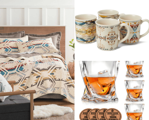 Western home decor cover photo collage