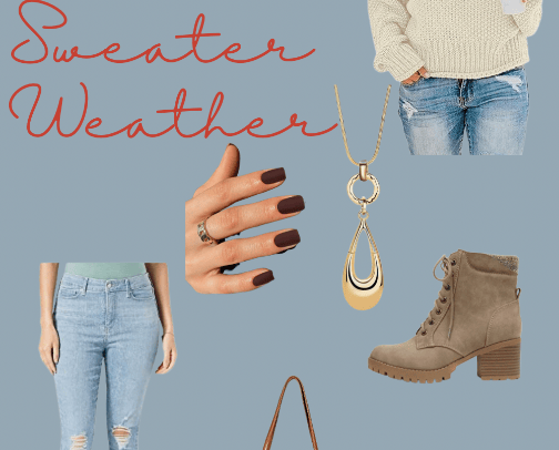 Sweater weather cover photo collage