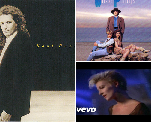 My Favorite Billboard #1 Hit Songs of the 1990's cover photo collage