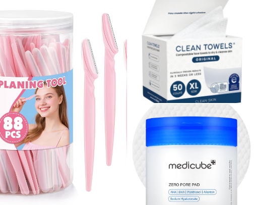 Clean Girl Aesthetic Essentials cover photo collage