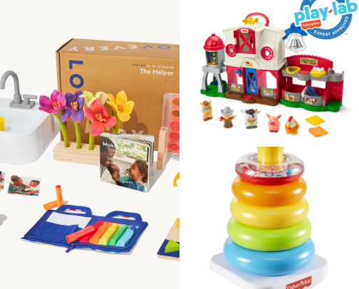 Speech And Language Development Toys cover photo collage