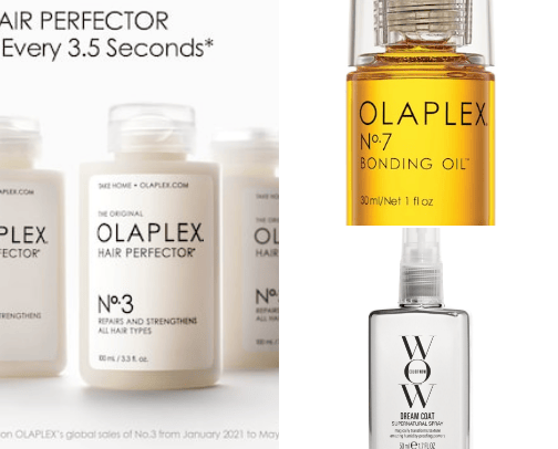 hair care cover photo collage