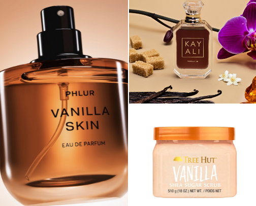 The Ultimate Vanilla Combo 🍨🧴🍯 cover photo collage
