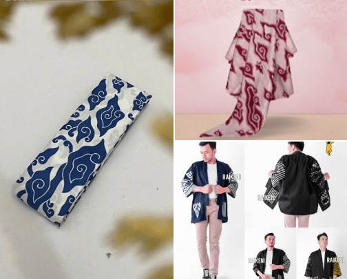 BATIK MEGAMENDUNG cover photo collage