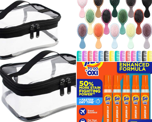 Travel Essentials ✈️🚗 cover photo collage