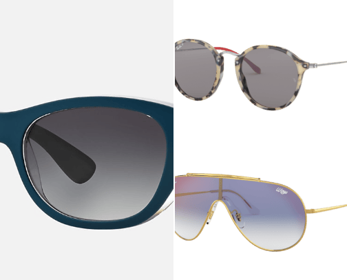 Ray Ban cover photo collage