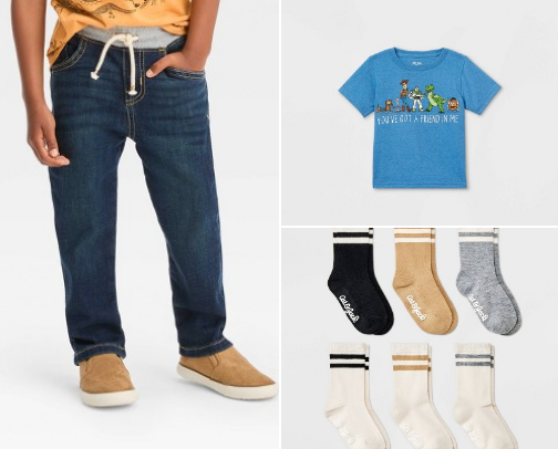 Favorite Kids clothing 👖👟🧢 cover photo collage