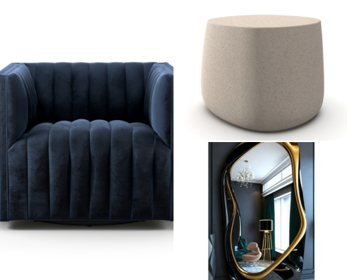 Dark Luxury Home cover photo collage