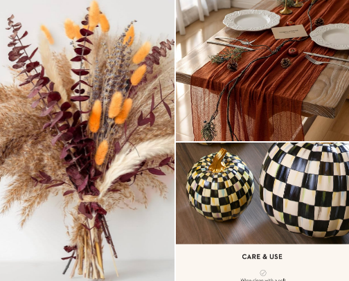 Fall Home Decor Finds: Cozy, Chic, and Festive🍁🍂 cover photo collage