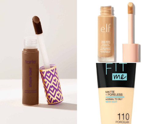 What you would find in my makeup bag ;) cover photo collage