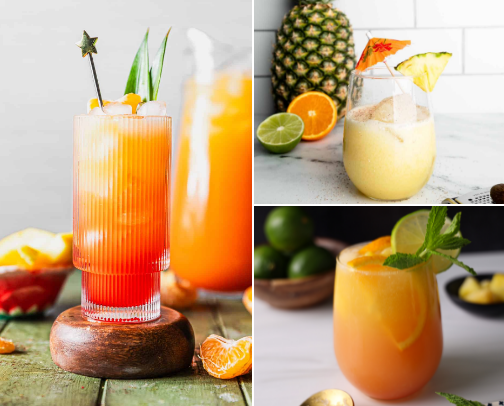 Mocktail Mania! cover photo collage