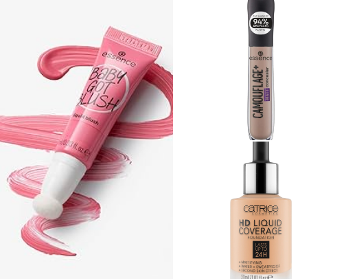 cheap make up for school cover photo collage