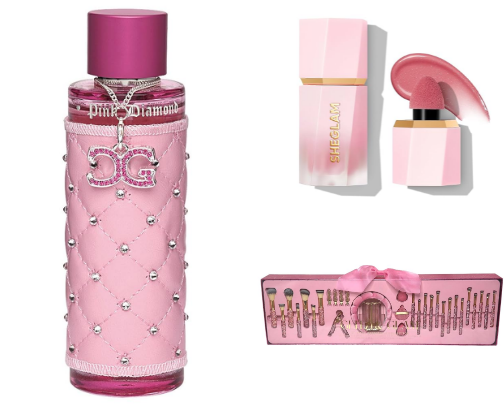 Glam Pink cover photo collage