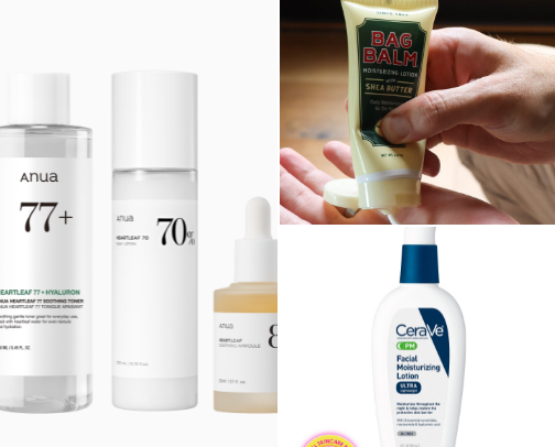 Face and Body Care for severe Dry Skin Sufferers. cover photo collage