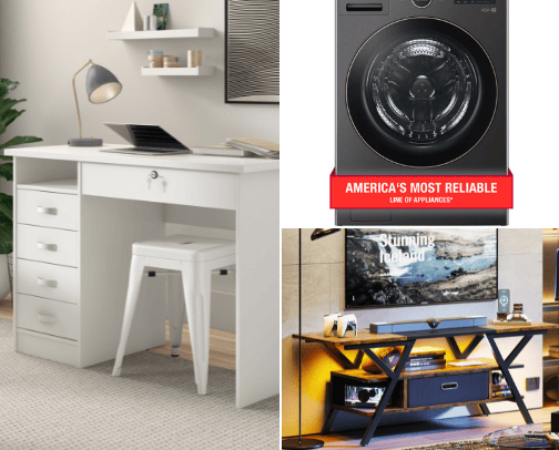 Home furniture cover photo collage