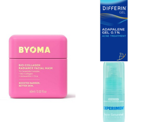 barrier supported adapalene routine cover photo collage