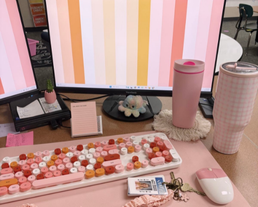 Teacher Desk Essentials 🍎 cover photo collage