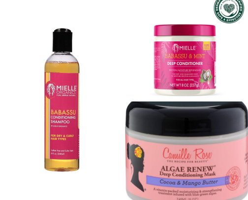Best Products for High Porosity Hair (Moisture, Repair and Definition). cover photo collage