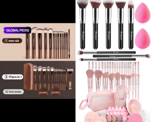 Brush sets on a budget cover photo collage