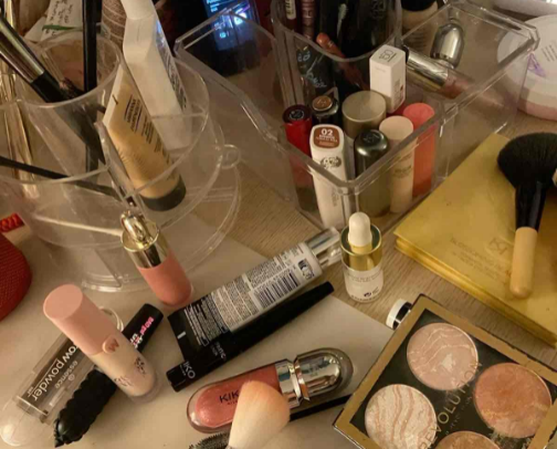 everyday makeup routine 💋 cover photo collage