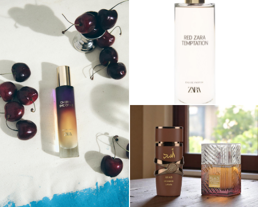 My Dupe Perfume Collection Designer Scents, Fraction of the Price cover photo collage