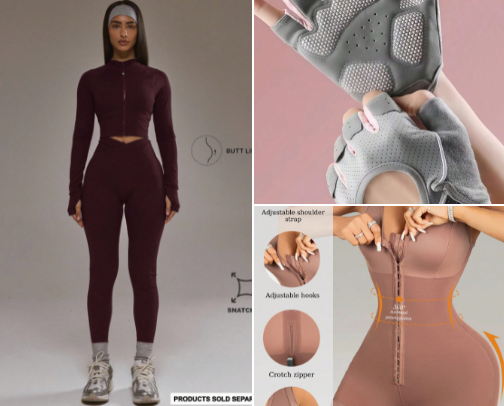 Get Active Gym Wear cover photo collage