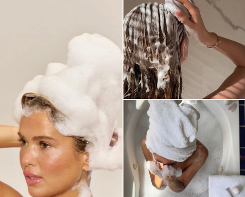 everything shower routine must haves cover photo collage