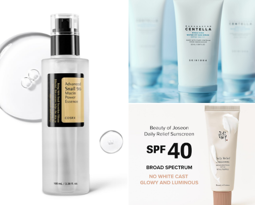 🌿 Skincare Essentials cover photo collage