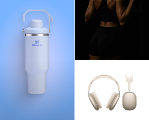 Affordable gym essentials cover photo collage