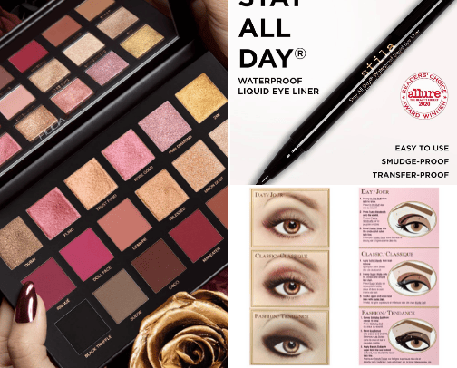 makeup essentials!! cover photo collage